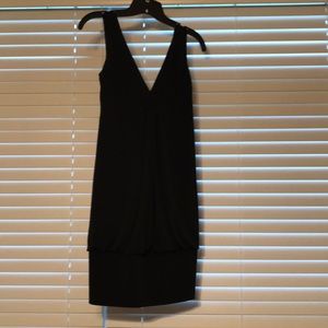 Black cocktail dress